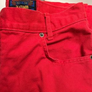 Vintage Platoon high rise jeans made in Canada